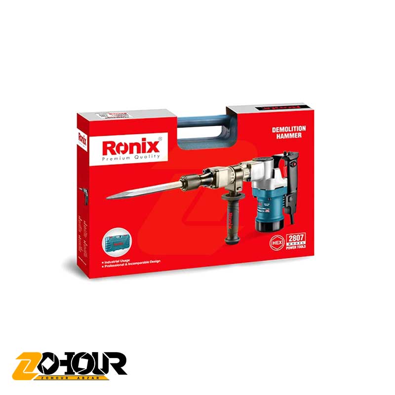 چکش تخریب 6 کیلویی رونیکس مدل Ronix 2807