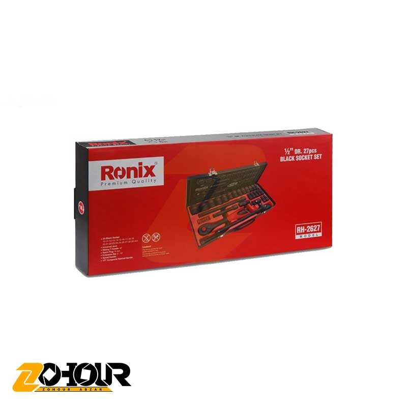 جعبه بکس 27 پارچه رونیکس مدل Ronix RH-2627