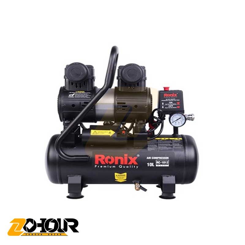 کمپرسور باد بی صدا 10 لیتری رونیکس مدل Ronix RC-1012