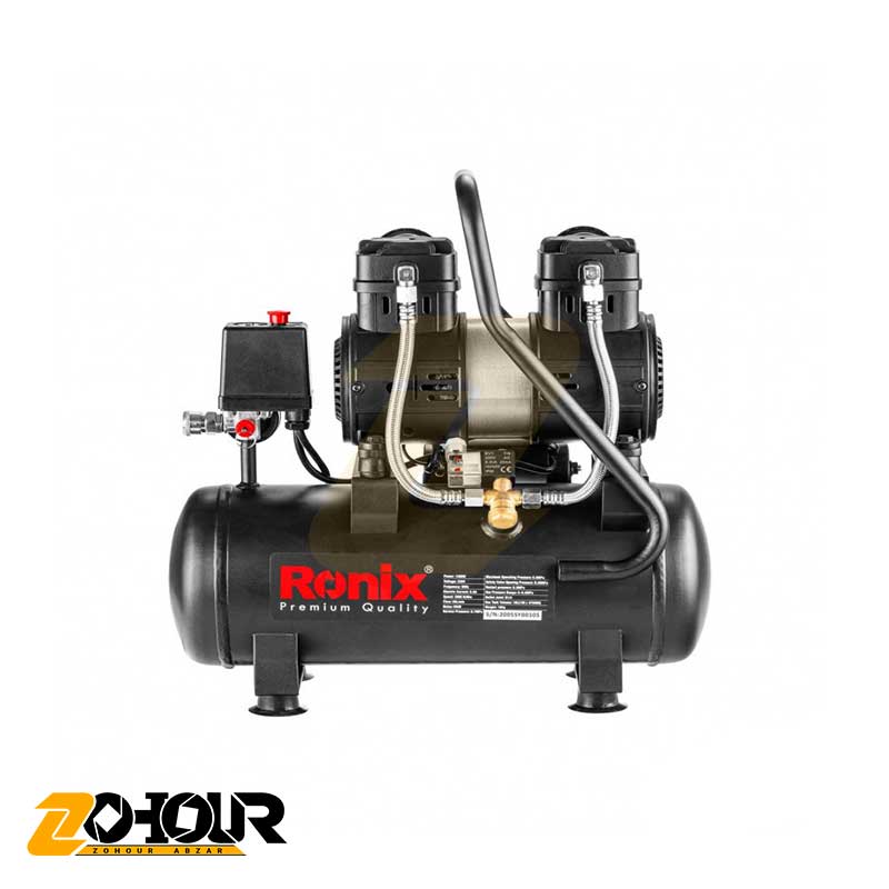 کمپرسور باد بی صدا 10 لیتری رونیکس مدل Ronix RC-1012