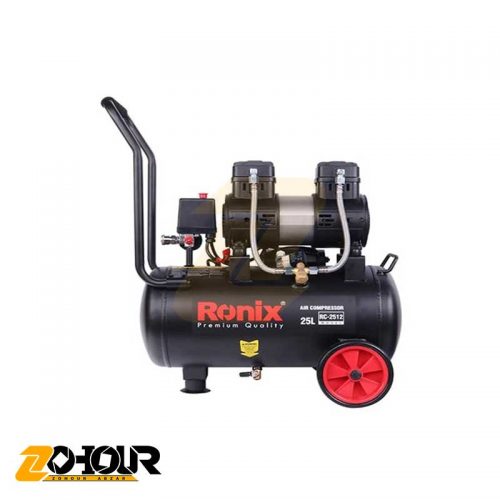 کمپرسور باد بی صدا 25 لیتری رونیکس مدل Ronix RC-2512