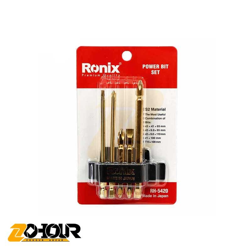 مجموعه 5 عددی سری پیچ گوشتی رونیکس مدل Ronix RH-5420
