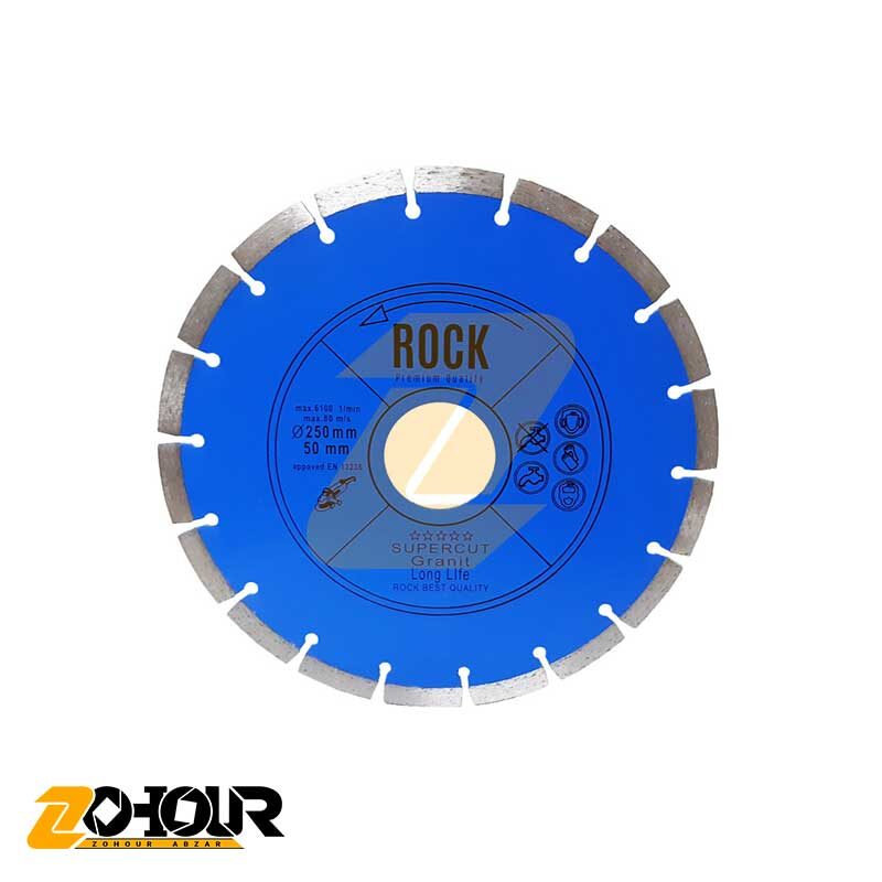 صفحه برش گرانیت راک مناسب اره آب بر مدل ROCK AT-250x50 MM