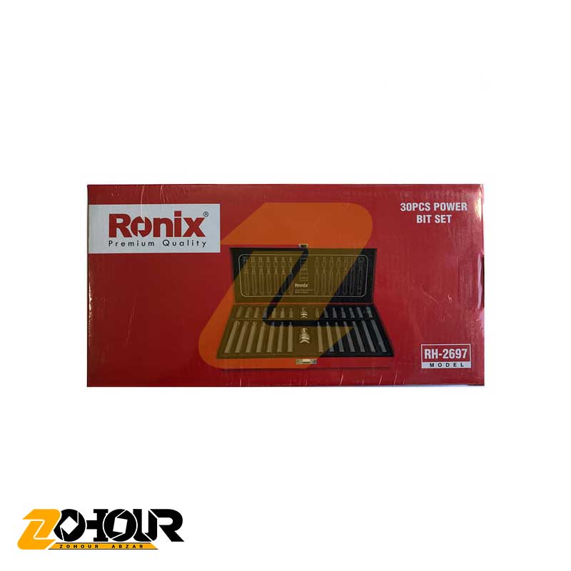 جعبه بیت ترکیبی ستاره ای و شش گوش 30 پارچه رونیکس مدل RH-2697